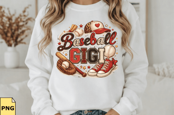 Baseball Gigi PNG: The Ultimate Sublimation Design