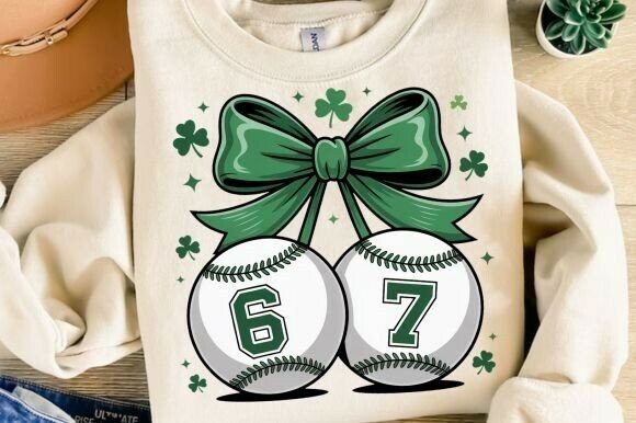 Celebrating the Game and the Green: Your Guide to 6 7 Funny St. Patrick's Day PNG Baseball Designs