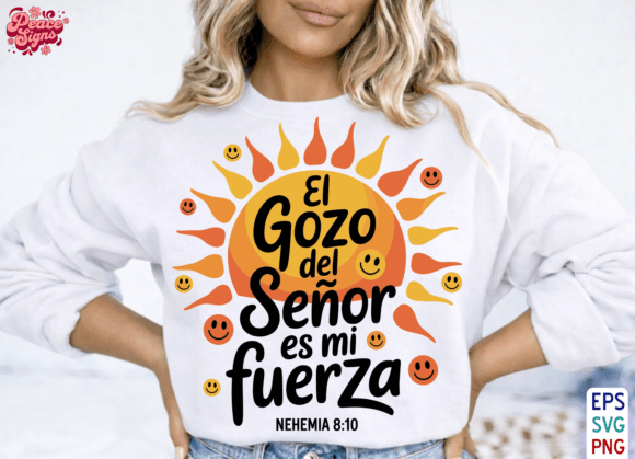 El Gozo Del Señor SVG: Faith-Based Design Assets