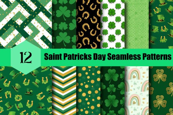 Evaluating Saint Patricks Day Seamless Patterns for Holiday Design Projects