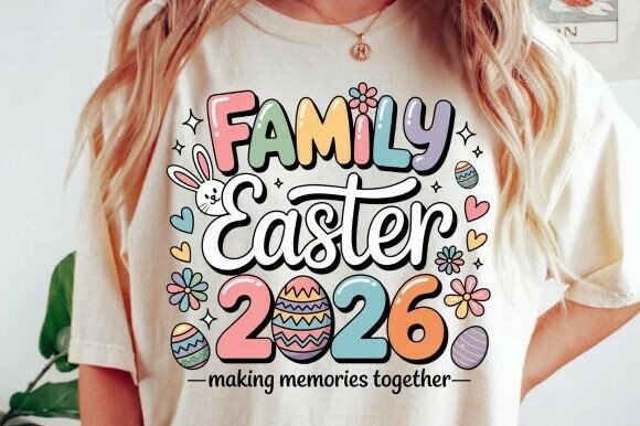 Family Easter 2026 PNG: Creative Design Ideas
