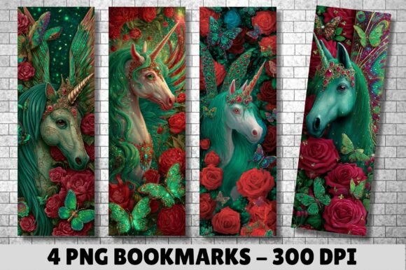Integrating the Emerald Green Mystical Horse Bookmark into Creative and Business Workflows