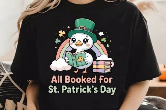 St Patrick's Day Goose PNG: Booked & Ready