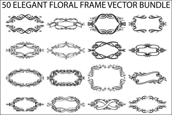 Strategic Design Decisions: Leveraging the Elegant Floral Frame Vector Bundle for Brand Cohesion