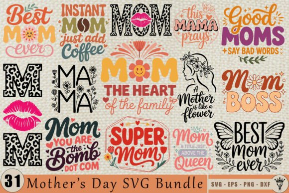 Unlocking Creativity: The Ultimate Guide to Crafting with a Mother's Day SVG Bundle